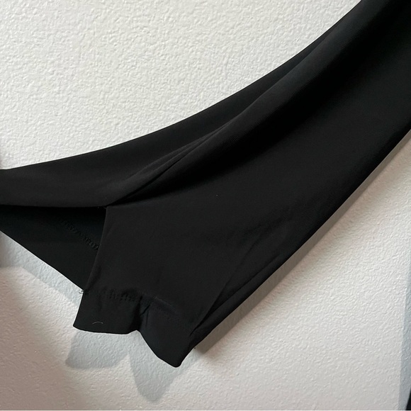 BEBE- Black Flowy Jumpsuit/Dress Size 6 - Picture 4 of 8